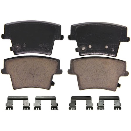 Wagner Brakes Ceramic Disc Pad Set, Zd1057B ZD1057B